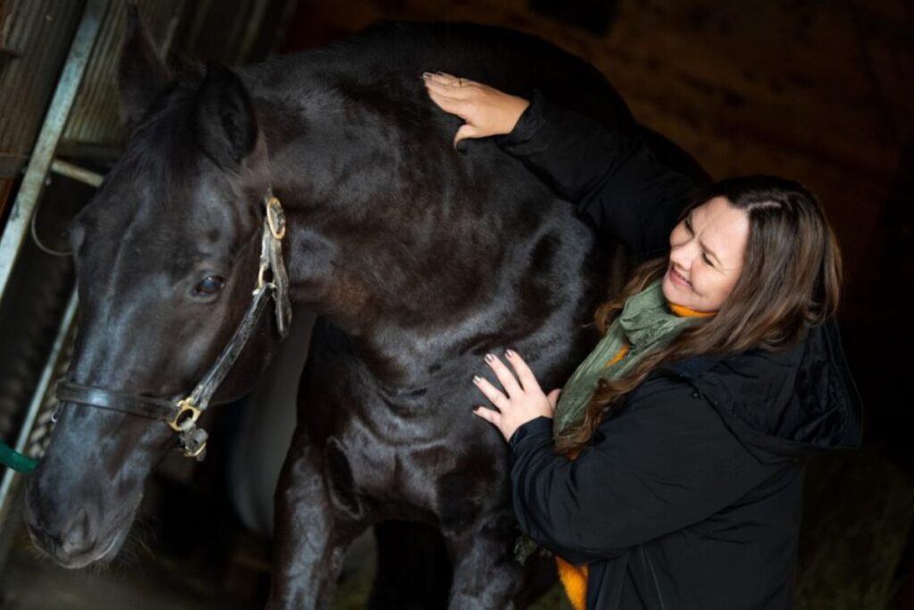 Line hopes that the future will bring even more focus on how important it is for the physical health of the horse that it is in a good mental state. Photo: Mona Nordoy. 