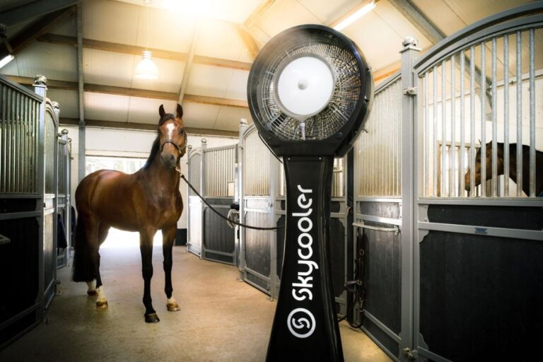 Skycooler: The perfect cooling colution for equestrian environments