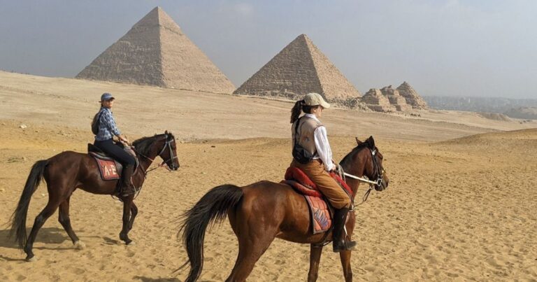 the top 5 horseback riding tours in egypt